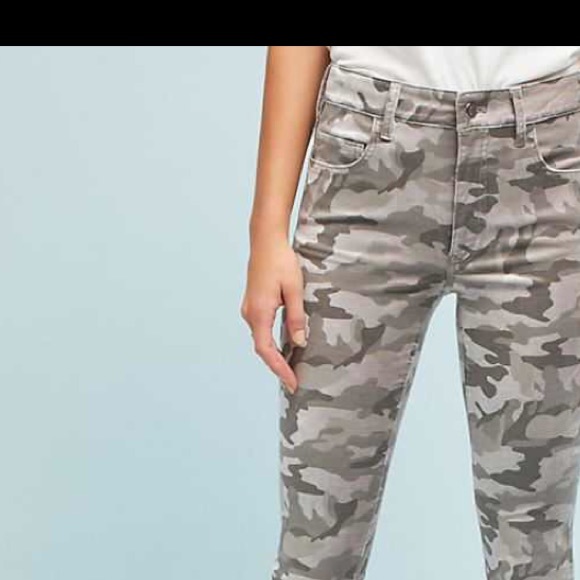 silver camo jeans